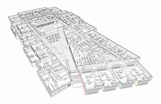 BIM Architecture | Open Interaction, Incorporating Geometric Elements: Rockford Public Elementary School/CannonDesign