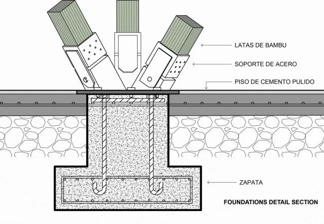 BIM Architecture | Luum Temple, Natural Beauty under Bamboo Parameter Digitization/CO-LAB Design Office