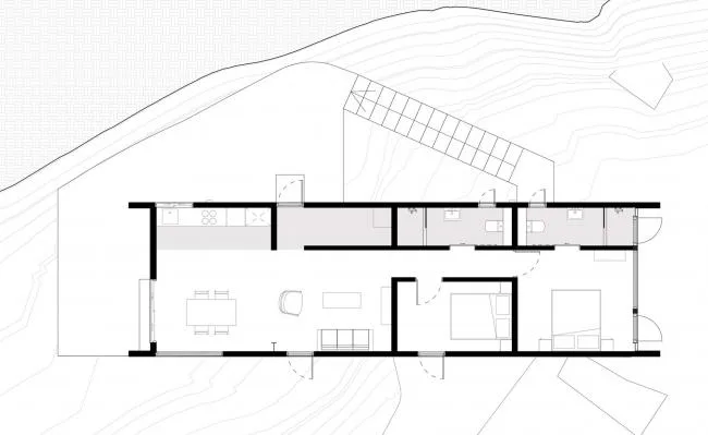 BIM Architecture | Mountain Tranquility, Valley Serenity, and Beautiful Scenery: DH Retirement Cottage/UZ Architecture