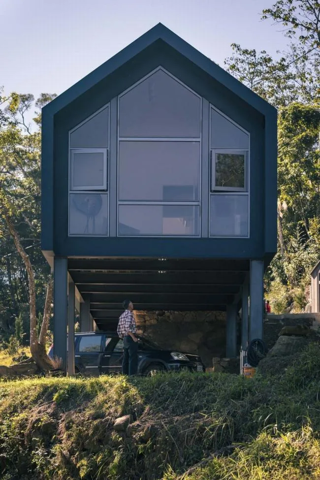BIM Architecture | Mountain Tranquility, Valley Serenity, and Beautiful Scenery: DH Retirement Cottage/UZ Architecture