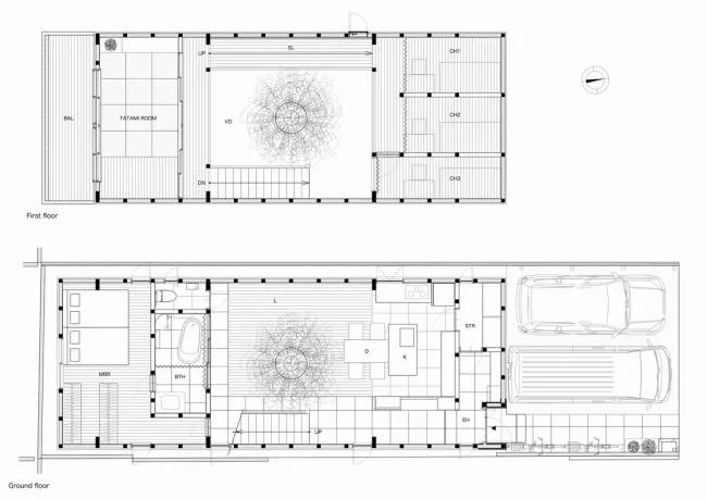 BIM Architecture | Kyoto House, Moving the Courtyard into the Home/07BEACH