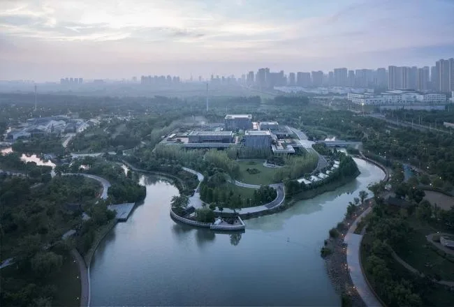 BIM Architecture | Hidden in Nature, Tang Zhongying Foundation China Middle/Zhejiang New Year Night School Architectural Design Seminar Institute