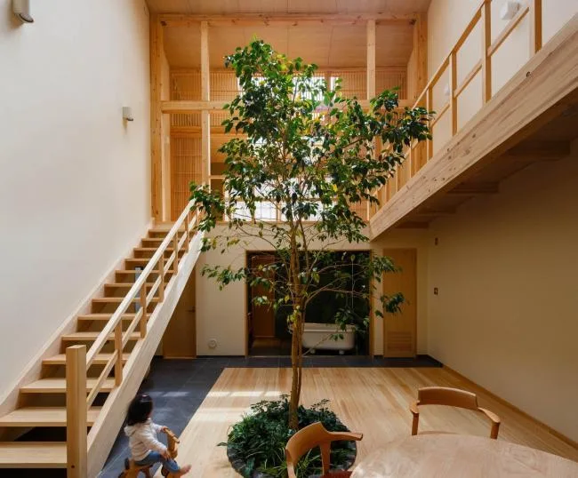 BIM Architecture | Kyoto House, Moving the Courtyard into the Home/07BEACH