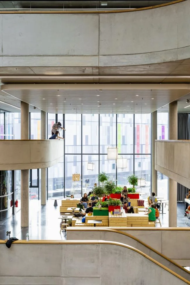 BIM Architecture | Roaming Like a Torrent: Zalando Berlin Office Headquarters/HENN+Kinzo