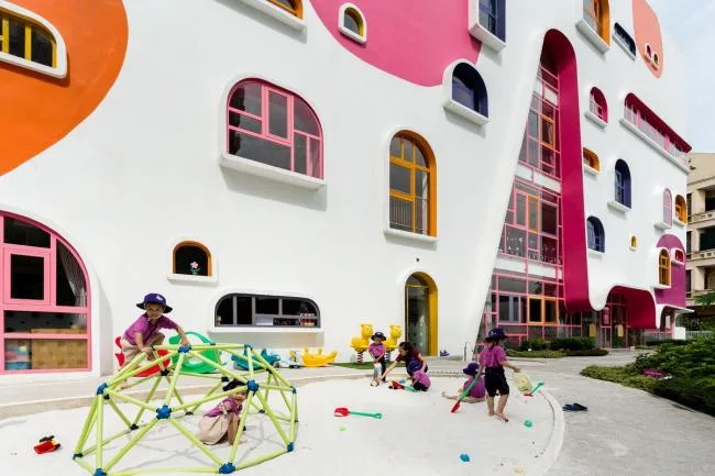 BIM Architecture | Enchanting and Fairy Tale like Kindergarten/KIENTRUC O