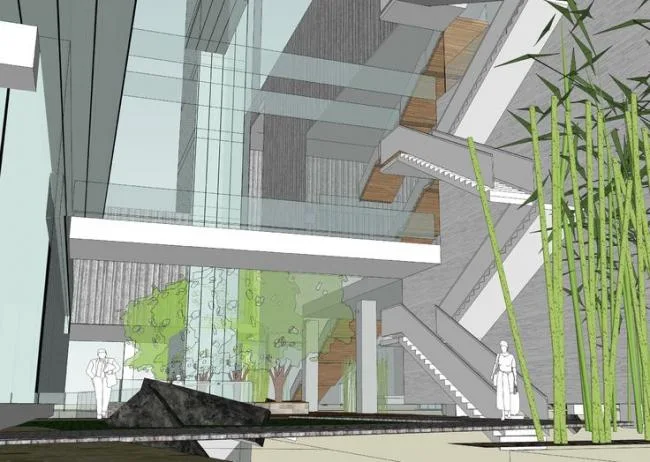 Sketchup Cultural Model | Museum, Cultural Architecture, Modern Style