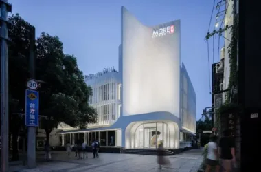 BIM Architecture: Jing'an Commercial Building Renewal Featuring a Breeze-Inspired, Balanced Design | ArchUnits Studio-BIM WORLD