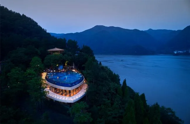 BIM Architecture | Star Ship - Sky Swimming Pool in Fuchun River/China Academy of Art Landscape Architecture Design and Research Institute