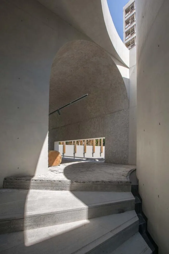 BIM Architecture | Simple and Naughty, Combining Chinese and Western: Nanjing Institute of the Arts - Concrete Exhibition Hall/Shanghai Zhongsen Architecture and Engineering Design