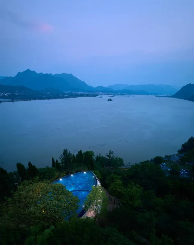 BIM Architecture | Star Ship - Sky Swimming Pool in Fuchun River/China Academy of Art Landscape Architecture Design and Research Institute