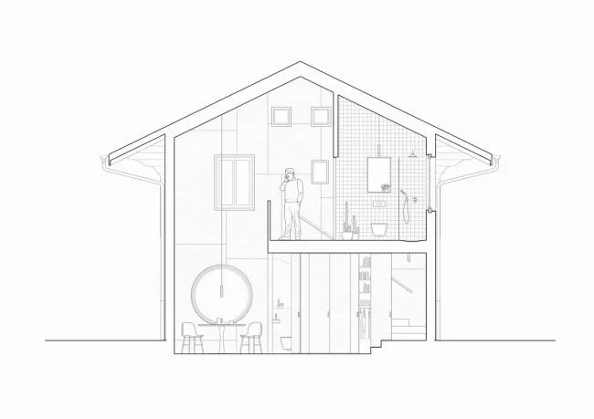 BIM Architecture | Barrett's Home, 'Playful Version' Space Design by Daniel Zamarbide