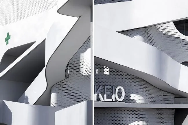 BIM Architecture | Song of Waves and White Sails: Mole Pharmacy/KLab Architecture