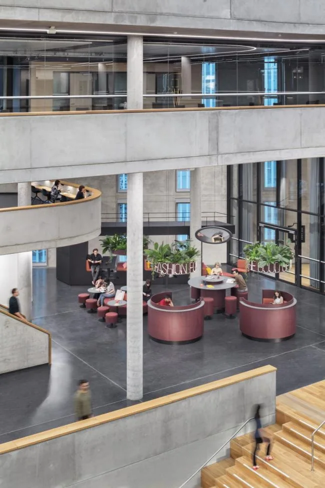 BIM Architecture | Roaming Like a Torrent: Zalando Berlin Office Headquarters/HENN+Kinzo