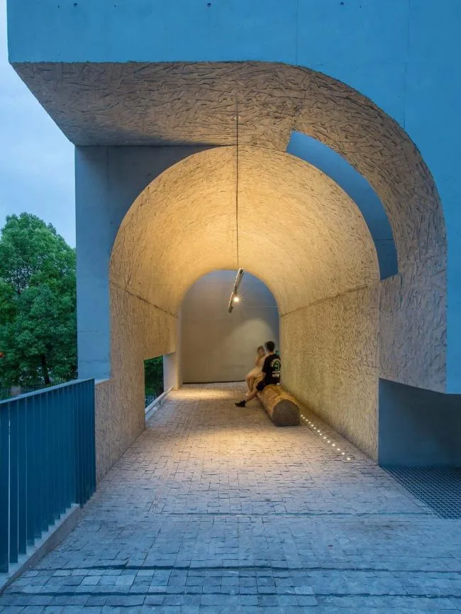 BIM Architecture | Simple and Naughty, Combining Chinese and Western: Nanjing Institute of the Arts - Concrete Exhibition Hall/Shanghai Zhongsen Architecture and Engineering Design