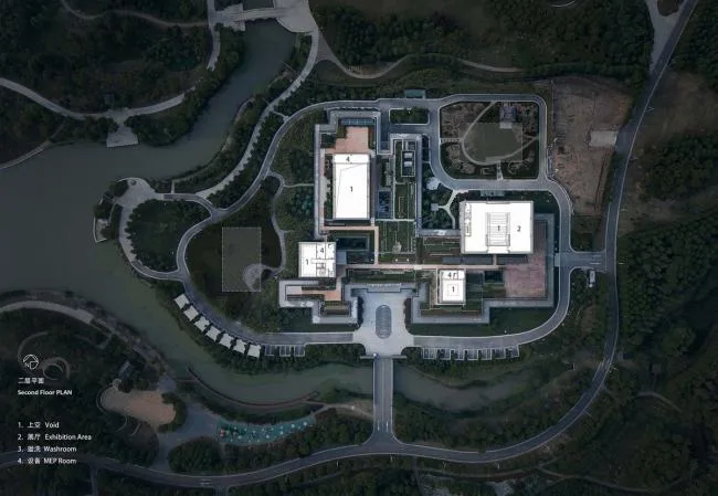 BIM Architecture | Hidden in Nature, Tang Zhongying Foundation China Middle/Zhejiang New Year Night School Architectural Design Seminar Institute