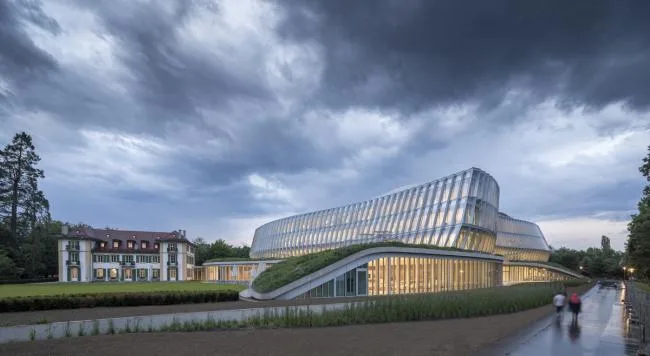 BIM Architecture | Butterfly like Lightly Spreading Wings: International Olympic Committee Headquarters/3XN