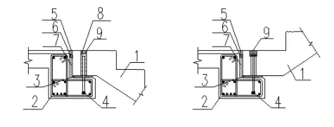 Suspended staircase connection