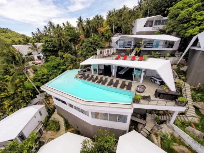 BIM Architecture | Thailand Koh Samui Resort Hotel/Sicart&  Smith Architects