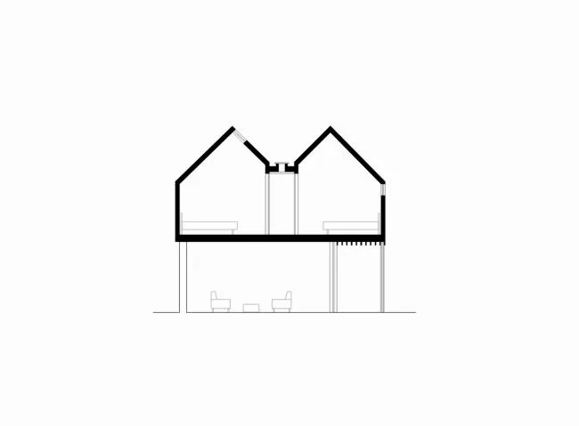 BIM Architecture | Children's Building Blocks Constructed from Angular Geometry: Twin Top Villas/Benn&  Penna Architecture
