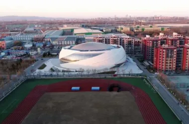 BIM Architecture: Beijing Construction Engineering's New Year's Eve Campus Gymnasium Design-BIM WORLD