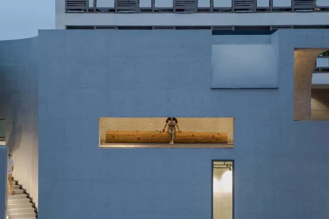 BIM Architecture | Simple and Naughty, Combining Chinese and Western: Nanjing Institute of the Arts - Concrete Exhibition Hall/Shanghai Zhongsen Architecture and Engineering Design