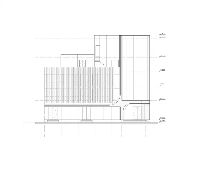 BIM Architecture | Facing the Breeze, Gentle and Strong Atmosphere - Jing'an Commercial Building Renewal/ArchUnits | A Design Studio