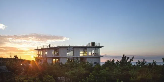BIM Architecture | Rising Sun, overlooking the sea and sky scenic spots: Wujiao Trade Building/ON Architecture
