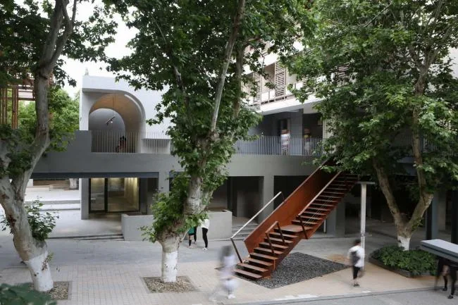 BIM Architecture | Simple and Naughty, Combining Chinese and Western: Nanjing Institute of the Arts - Concrete Exhibition Hall/Shanghai Zhongsen Architecture and Engineering Design