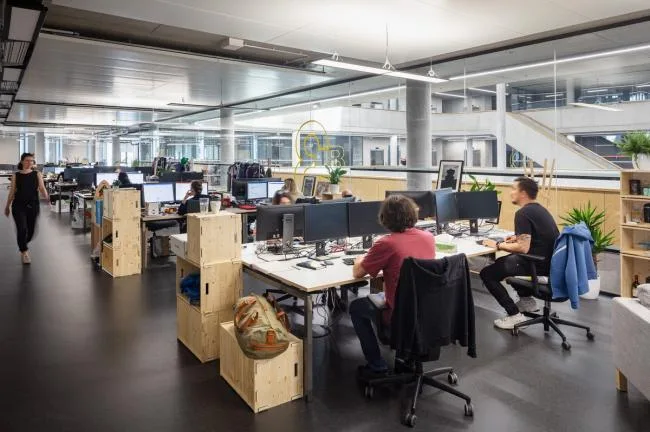 BIM Architecture | Roaming Like a Torrent: Zalando Berlin Office Headquarters/HENN+Kinzo