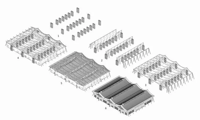 BIM Architecture | Shijiazhuang International Convention and Exhibition Center, World's Largest Suspension Structure Exhibition Hall/Tsinghua University Architecture Design and Research Institute