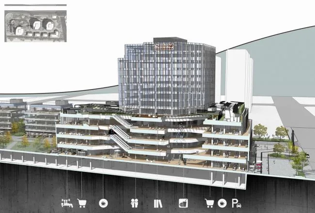 BIM Architecture | Urban Symbiotic Space - Nanjing Shimao Smart Park& 52+Mini Mall/Chengzhi Design