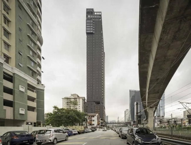 BIM Architecture | Alila Mansa Hotel Kuala Lumpur, with embedded atrium/Ruen Design Workshop