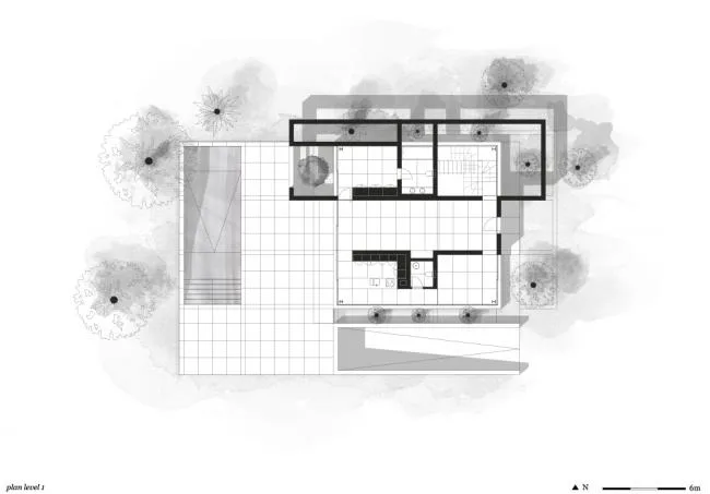 BIM Architecture | Five Platforms and One Flower Garden/Corporo Atelier