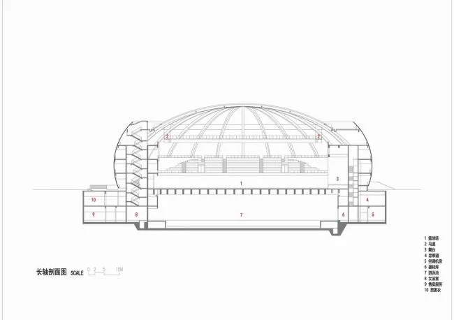 BIM Architecture | Beijing Architecture New Year's Eve Campus Gymnasium/Beijing Construction Engineering Architectural Design and Research Institute