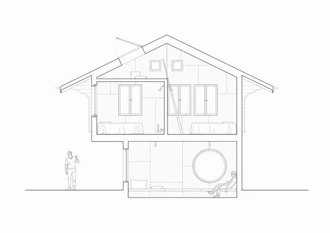 BIM Architecture | Barrett's Home, 'Playful Version' Space Design by Daniel Zamarbide