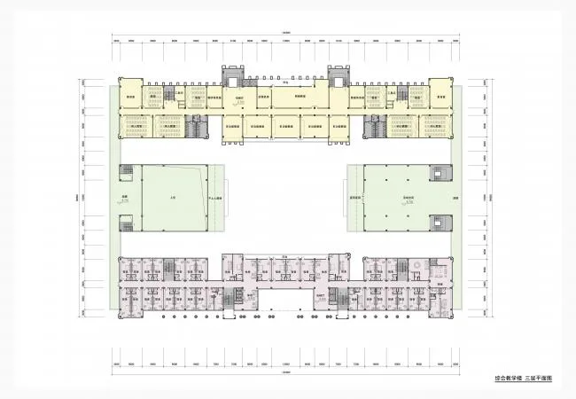 BIM Architecture | Ancient Methods Used Today, Red Anthem - Comprehensive Teaching Building of Gu Wenchang Cadre College (Phase I)/Xiamen Branch of China Academy of Building Research