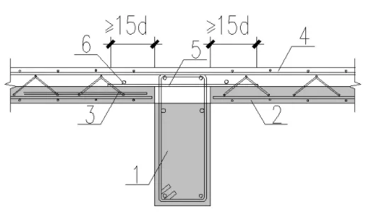 Connection Method for Prefabricated Composite Beam and Plate (Non Reinforcement Direction)