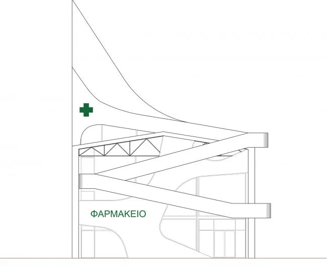 BIM Architecture | Song of Waves and White Sails: Mole Pharmacy/KLab Architecture