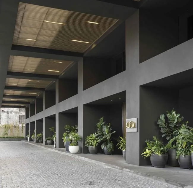 BIM Architecture | Alila Mansa Hotel Kuala Lumpur, with embedded atrium/Ruen Design Workshop