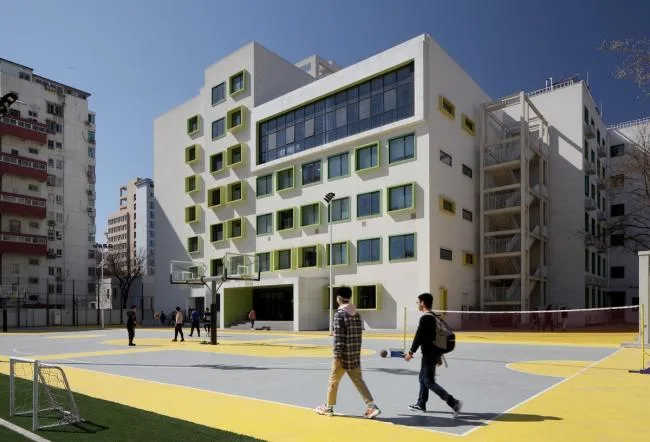 BIM Architecture | Retelling Campus Stories - Peking University Affiliated High School and Xiangyang Future School Campus Landscape Elegance Reform/Crossboundaries