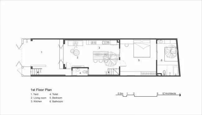 BIM Architecture | Space Nesting, Breathing Tropical Room/IZ Architects