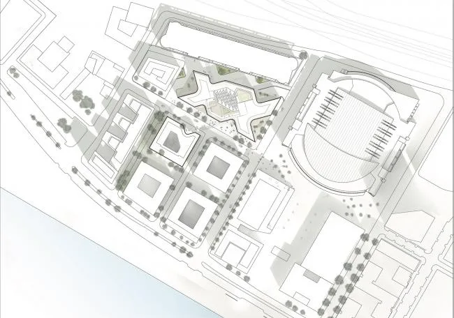 BIM Architecture | Roaming Like a Torrent: Zalando Berlin Office Headquarters/HENN+Kinzo