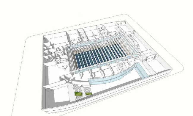 BIM Architecture | Beijing Architecture New Year's Eve Campus Gymnasium/Beijing Construction Engineering Architectural Design and Research Institute