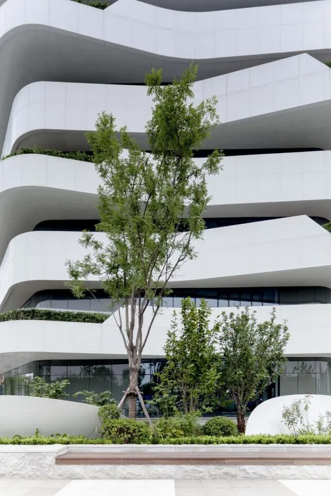 BIM Architecture | Like Soft and Turbulent Waves: Tianyun Industrial Office Cluster/First Practice Architectural Design