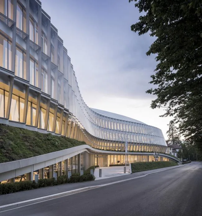 BIM Architecture | Butterfly like Lightly Spreading Wings: International Olympic Committee Headquarters/3XN
