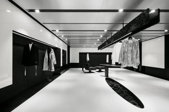 BIM Architecture | Flexible Geometry, Mysterious Like Dark Materials in the Universe: Juun. J Flagship Store/WGNB