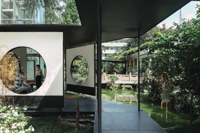 BIM Architecture | Xiake Island Flower Garden Island Courtyard Update/Entrance Architecture Studio