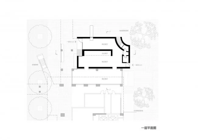 BIM Architecture | Simple and Naughty, Combining Chinese and Western: Nanjing Institute of the Arts - Concrete Exhibition Hall/Shanghai Zhongsen Architecture and Engineering Design