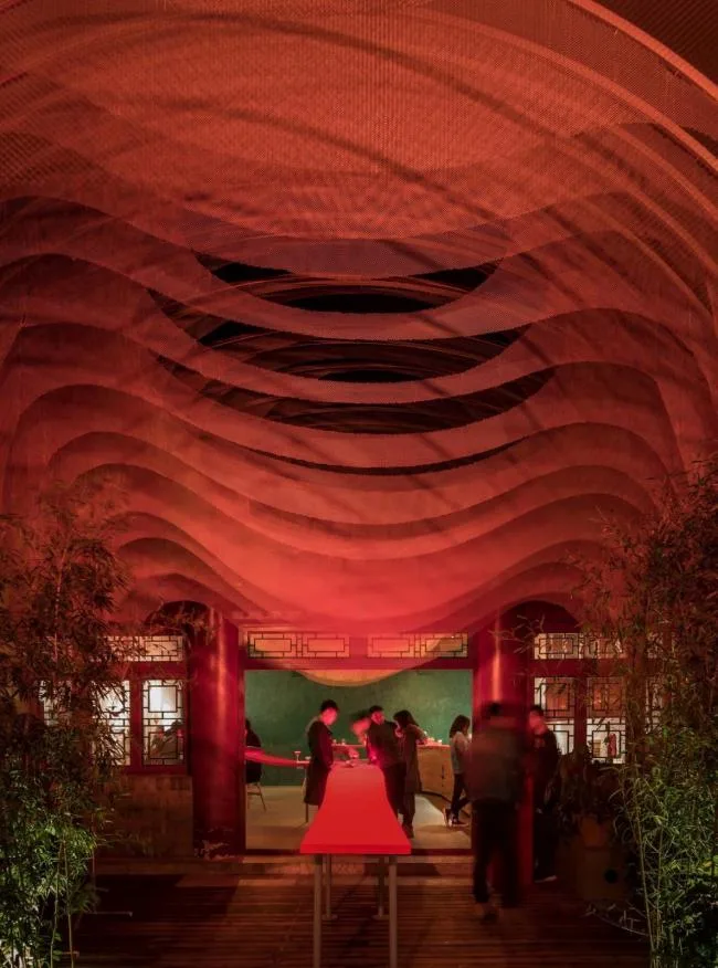 BIM Architecture | Modern Collision and Perception of Traditional Chinese Elements: Beijing Nestl é CAF É/RSAA/Zhuang Ziyu Studio