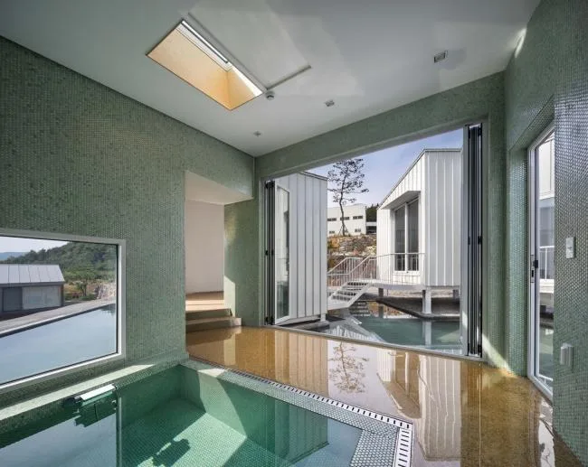 BIM Architecture | Beside the Blue Lake, Between the Jungle: Floating Cube Room by Younghan Chung Architects